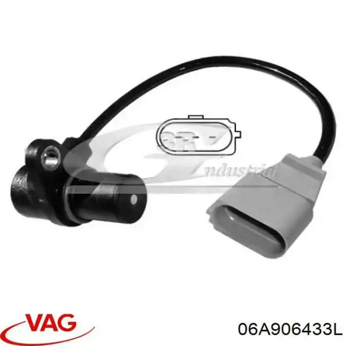 06A906433L VAG Sensor de posición del cigüeñal
