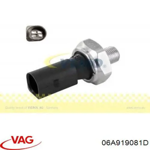 Sensor de presión de aceite 06A919081D VAG