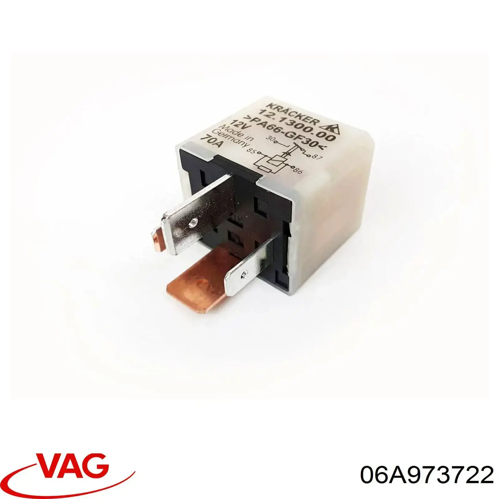 06A973722 VAG Conector de inyector de combustible