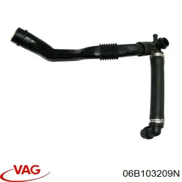 06B103209N VAG tubo de ventilacion del carter (separador de aceite)