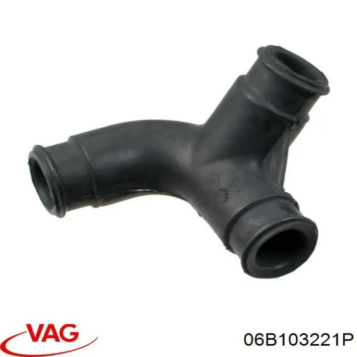 06B103221P VAG tubo de ventilacion del carter (separador de aceite)