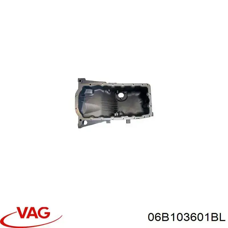 Cárter de aceite del motor VAG 06B103603BK