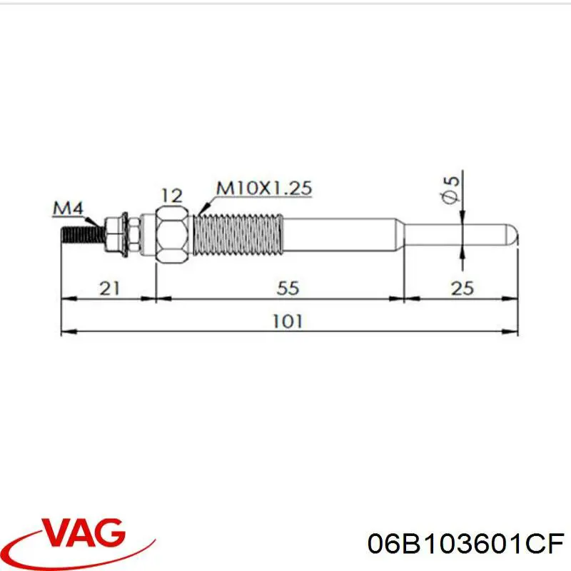 Comprar 06B103601CF VAG Cárter de aceite del motor