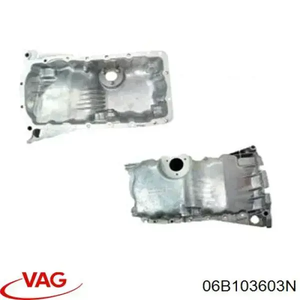 06B103603N VAG Cárter de aceite del motor