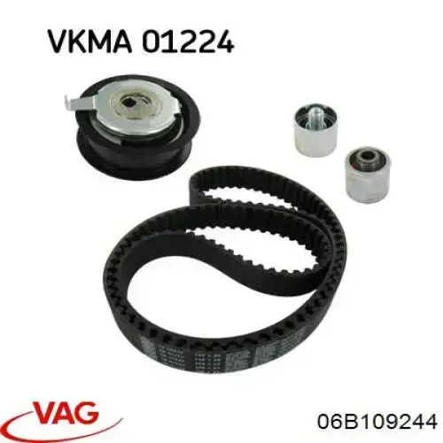 06B109244 VAG Polea tensora intermedio de correa dentada