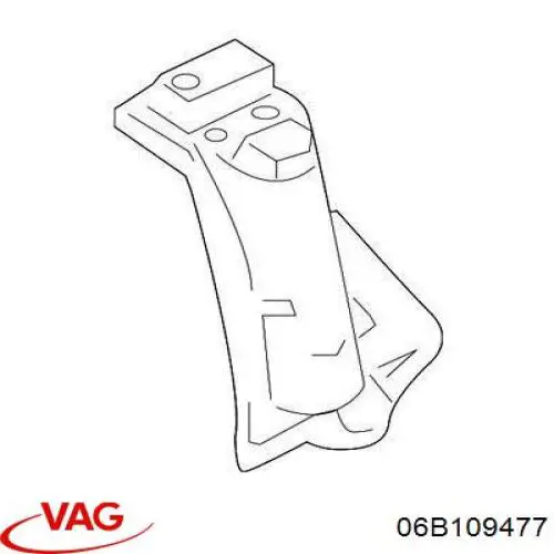 Tensor de la correa de distribución VAG 06B109477 precio, desde 42,55 EUR