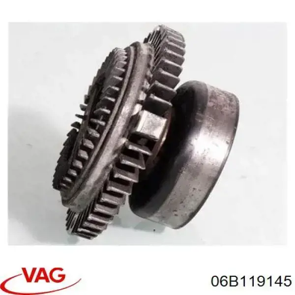 Soporte del acoplamiento viscoso del sistema de refrigeración 06B119145 VAG