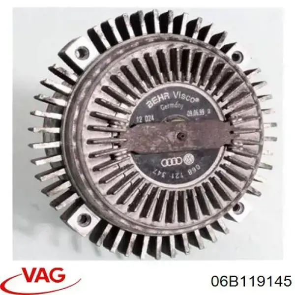 Soporte del acoplamiento viscoso del sistema de refrigeración VAG 06B119145