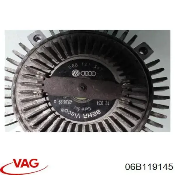 06B119145 VAG Soporte del acoplamiento viscoso del sistema de refrigeración
