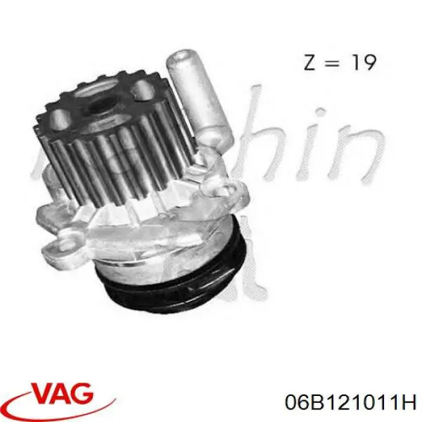 Comprar 06B121011H VAG Bomba de agua para motor