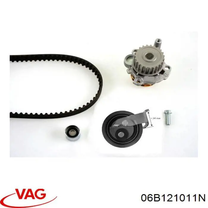 Comprar 06B121011N VAG Bomba de agua para motor
