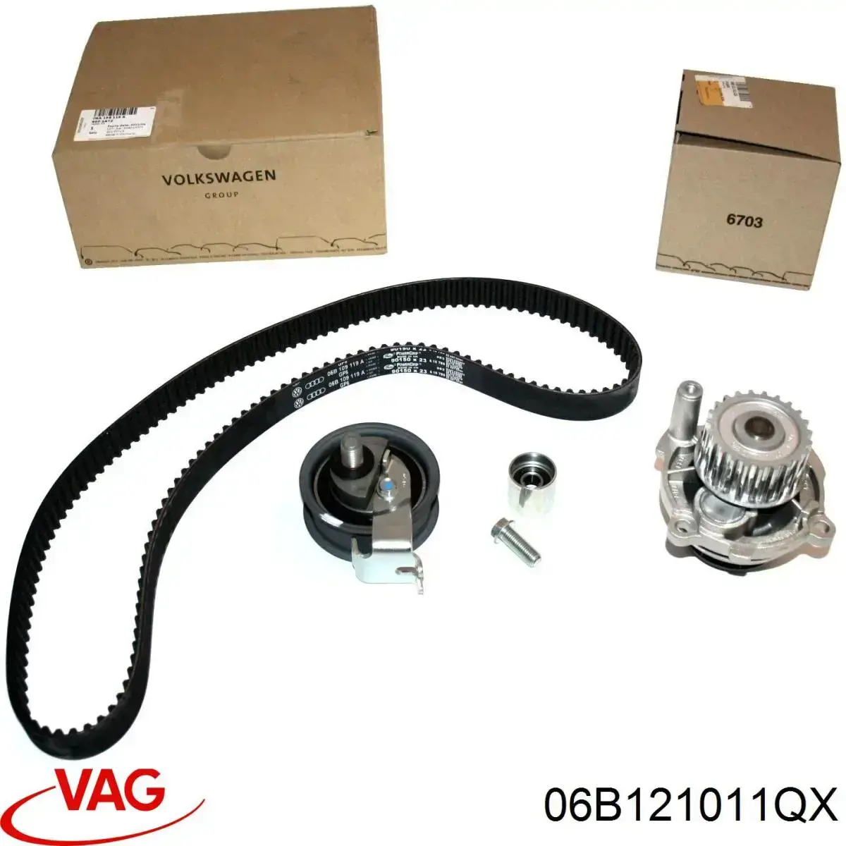 Bomba de agua 06B121011QX VAG