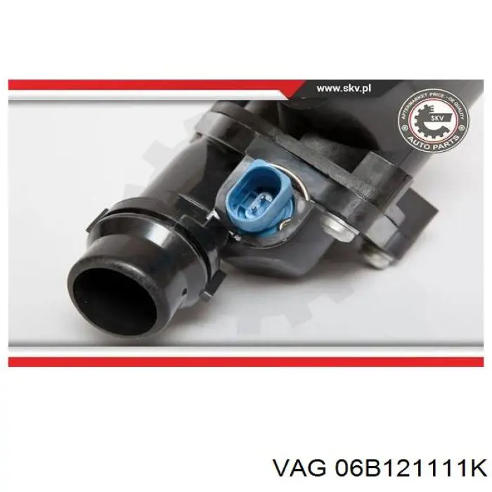 Caja del termostato Audi A4 8EC