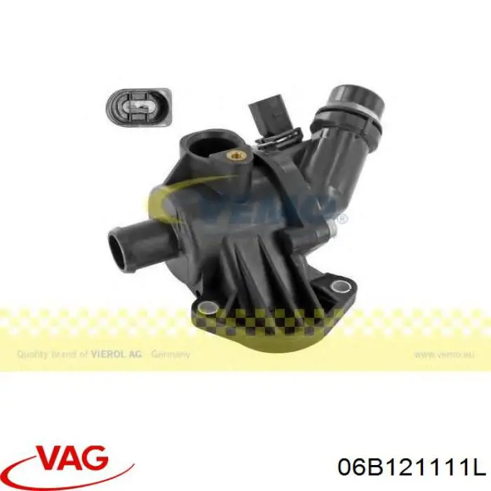 Caja del termostato Audi A4 8EC