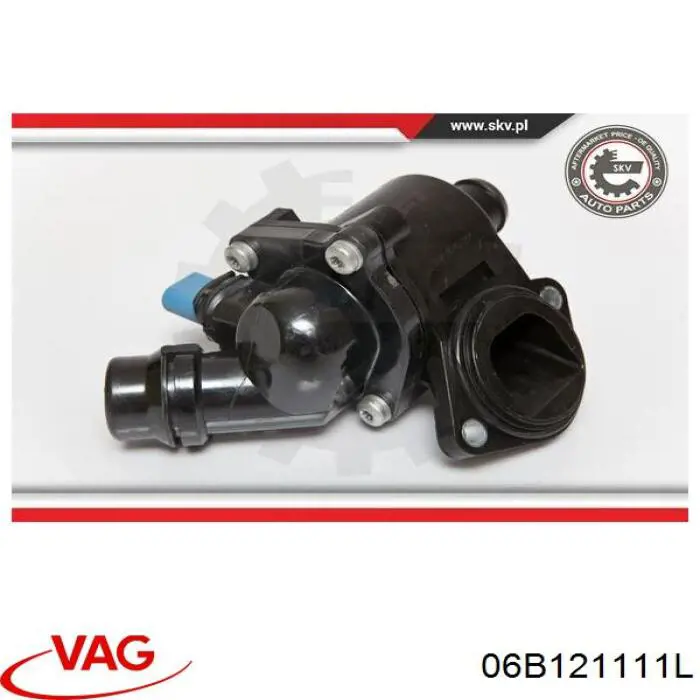 Caja del termostato Audi A4 8EC