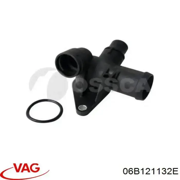 Brida del sistema de refrigeración (triple unión) VAG 06B121132E precio, desde 5,89 EUR