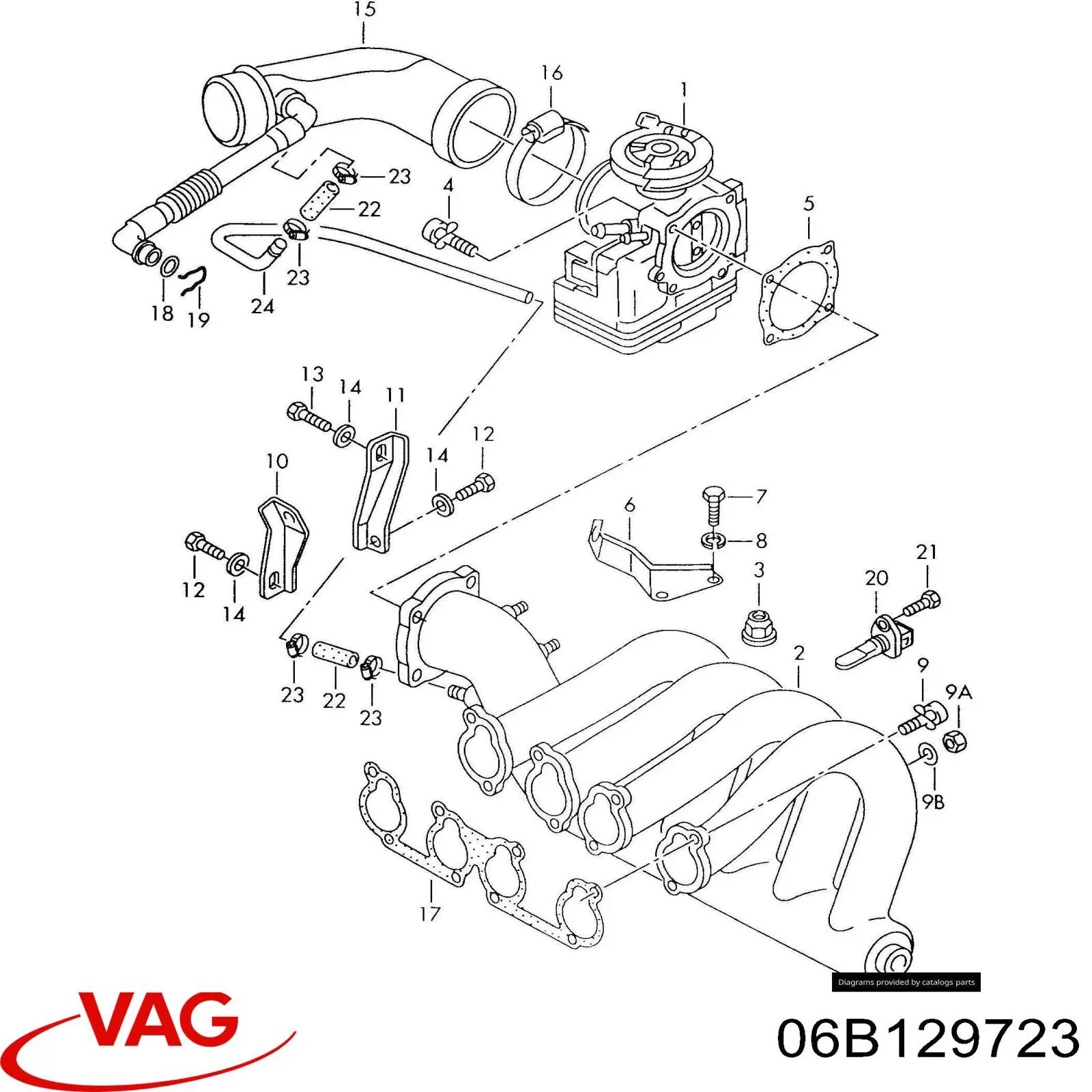  VAG 06B129723 precio, desde 12,43 EUR