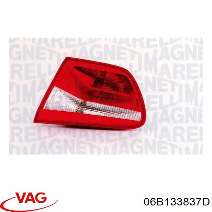 Caja del filtro de aire 06B133837D VAG
