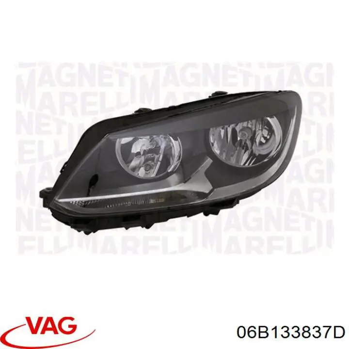 Caja del filtro de aire 06B133837D VAG