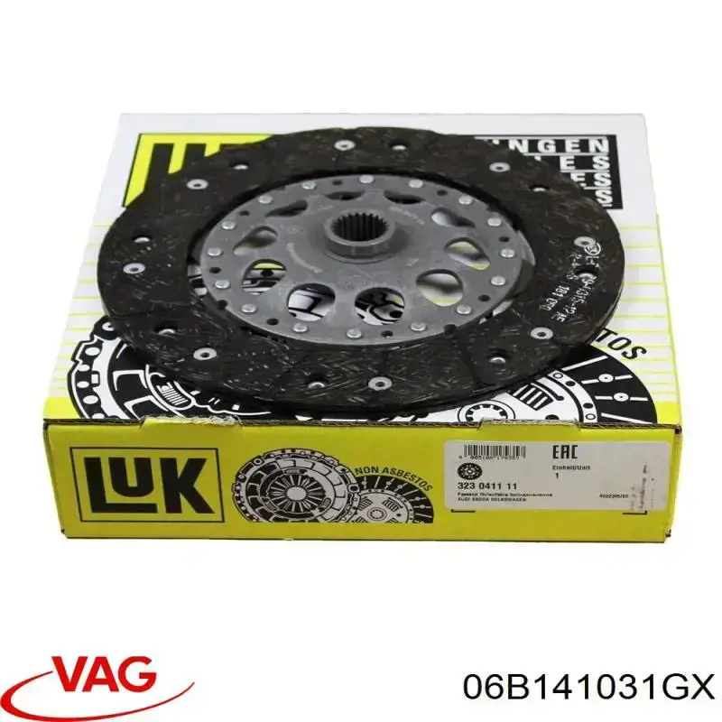 Disco de embrague VAG 06B141031GX precio, desde 52,71 EUR