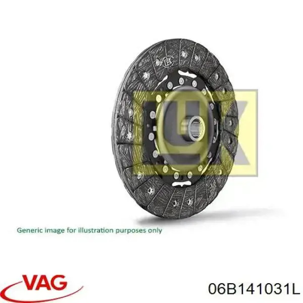 Disco de embrague Audi A6 4B2, 4B4