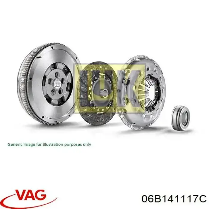Comprar 06B141117C VAG Plato de presión de embrague