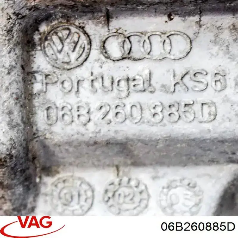 Soporte del compresor de aire acondicionado 06B260885D VAG