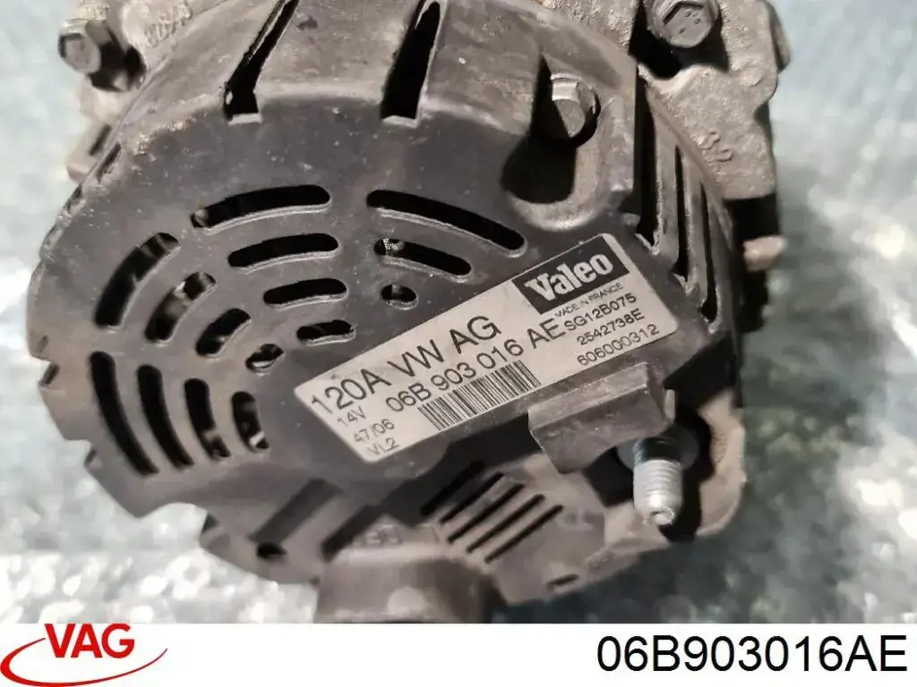 06B903016AE VAG alternador