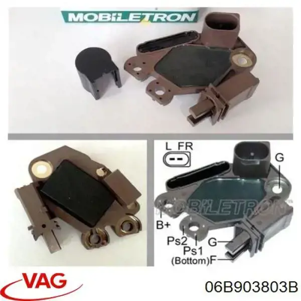 Regulador 06B903803B VAG