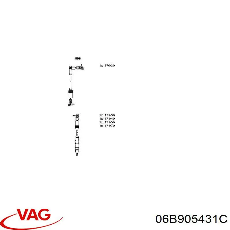  VAG 06B905431C precio, desde 47,80 EUR