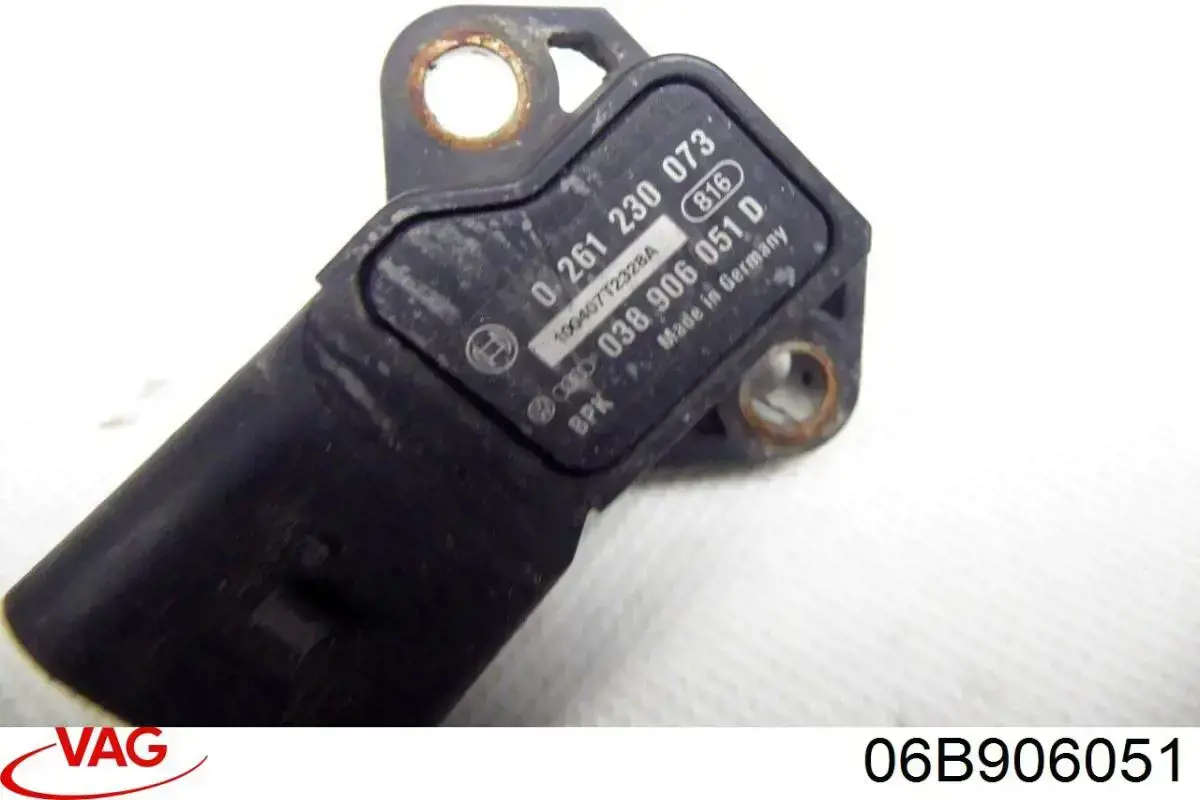 Sensor, presión colector de admisión  VAG 06B906051 precio, desde 26,51 EUR