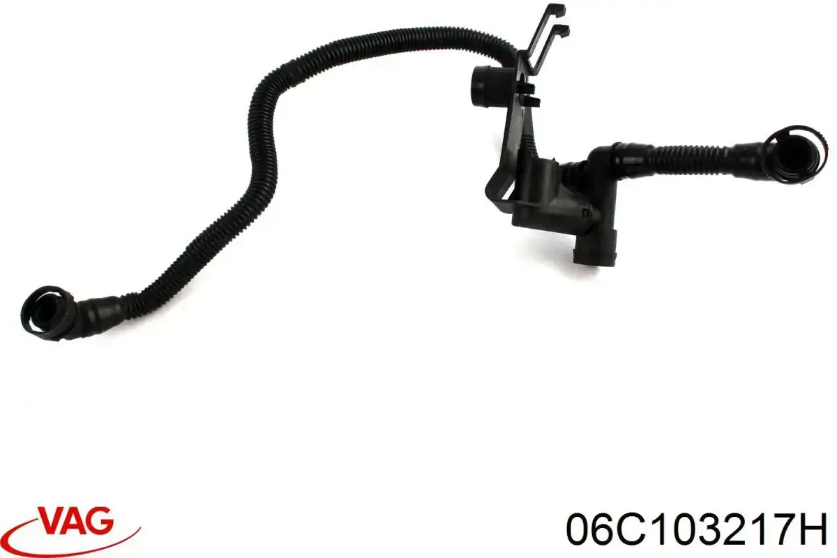 06C103217H VAG tubo de ventilacion del carter (separador de aceite)
