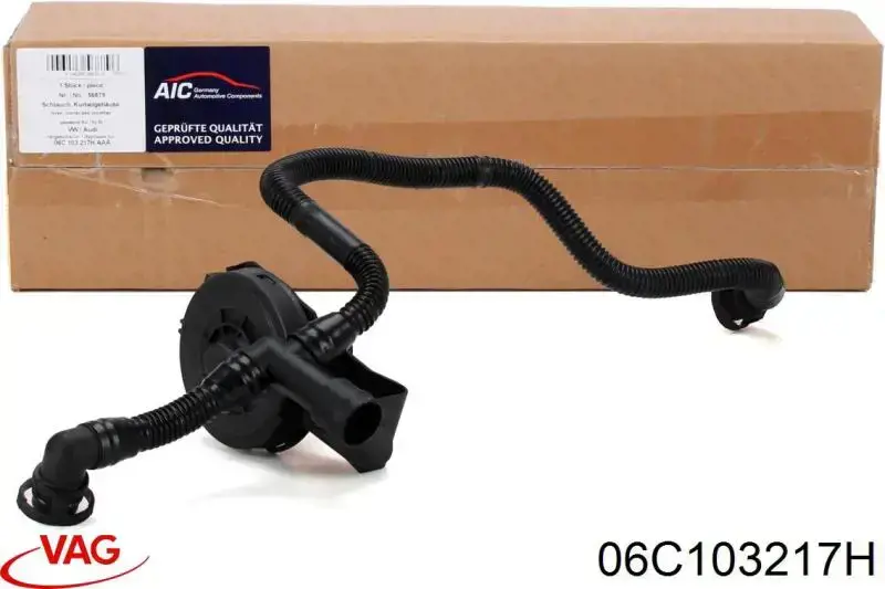 Tubo de ventilación del cárter 06C103217H VAG