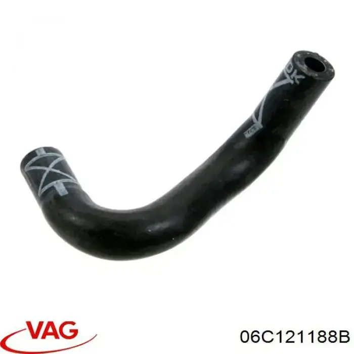 Manguera de calefacción de la mariposa de aceleración VAG 06C121188B precio, desde 2,93 EUR
