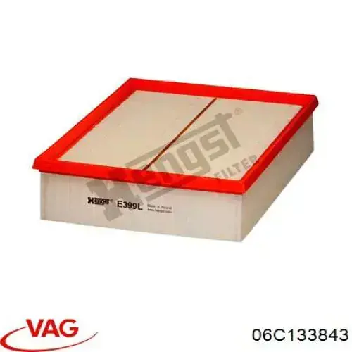Filtro de aire 06C133843 VAG