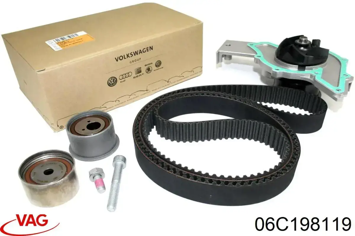 Juego de correas dentadas VAG 06C198119 precio, desde 201,69 EUR