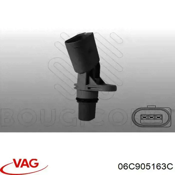 06C905163C VAG sensor de posición del árbol de levas