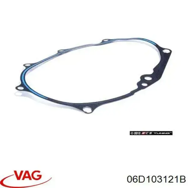06D103121B VAG Junta de tapa trasera de culata