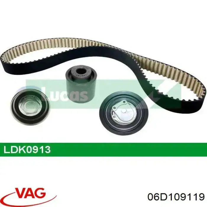 Correa de distribución VAG 06D109119 precio, desde 34,89 EUR