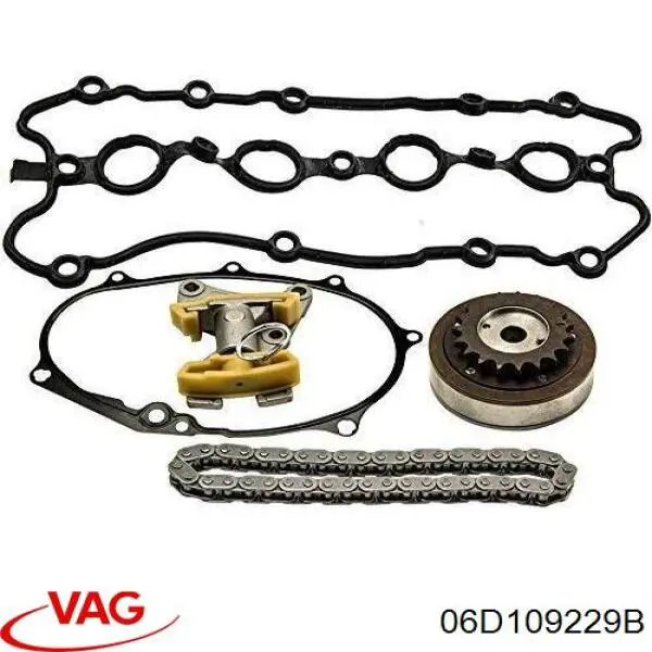 Cadena de distribución 06D109229B VAG