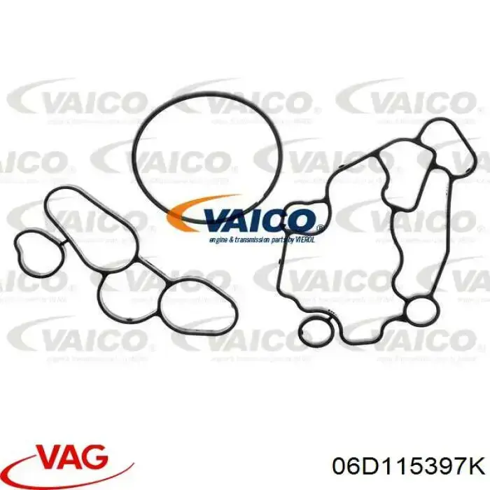Portafiltro de aceite VAG 06D115397K