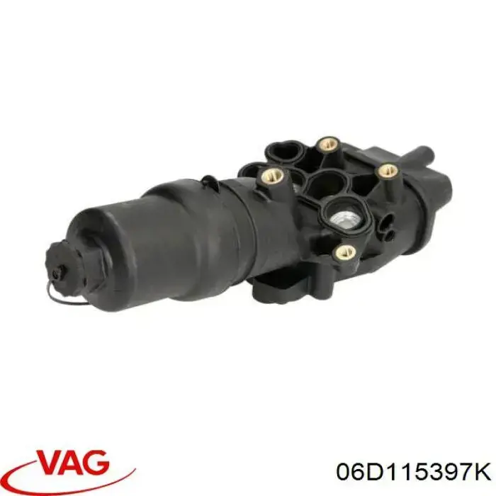 Portafiltro de aceite 06D115397K VAG