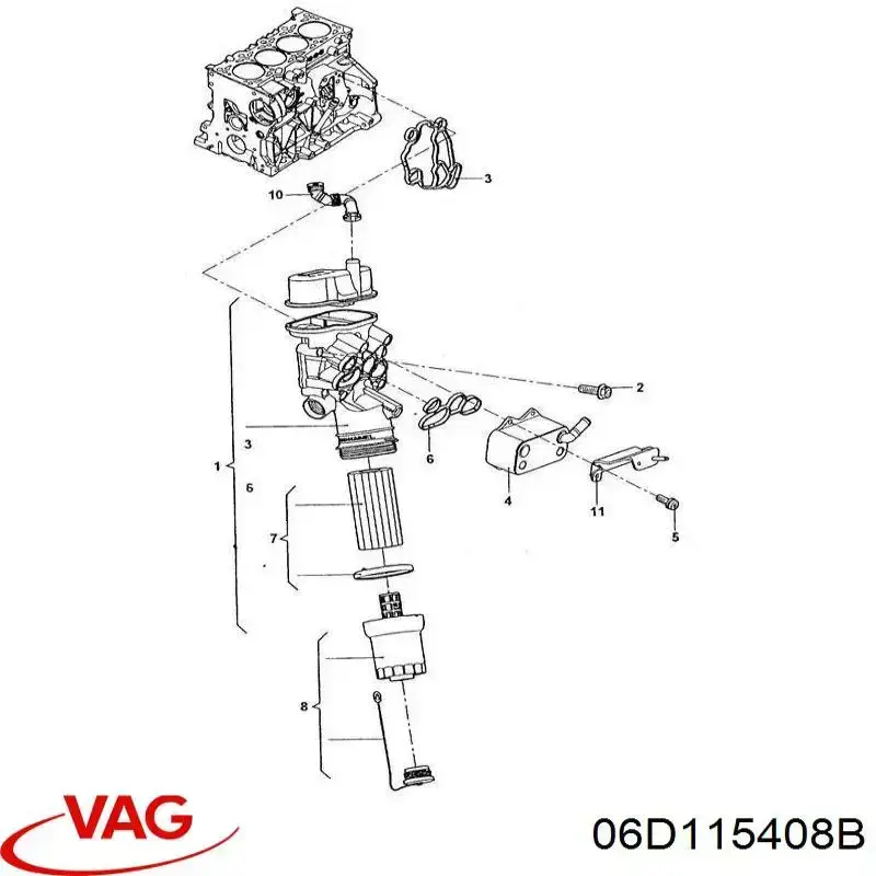  VAG 06D115408B