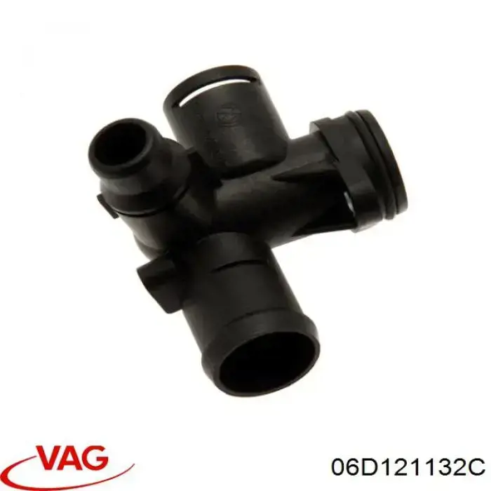 Comprar 06D121132C VAG Brida del sistema de refrigeración (triple unión)