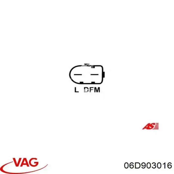 Alternador 06D903016 VAG