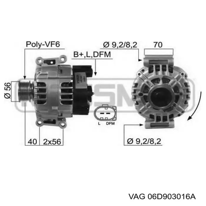 Comprar 06D903016A VAG Dynamo
