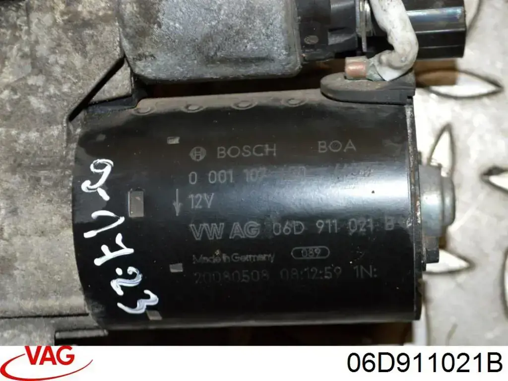 Motor de arranque 0001107450 VAG