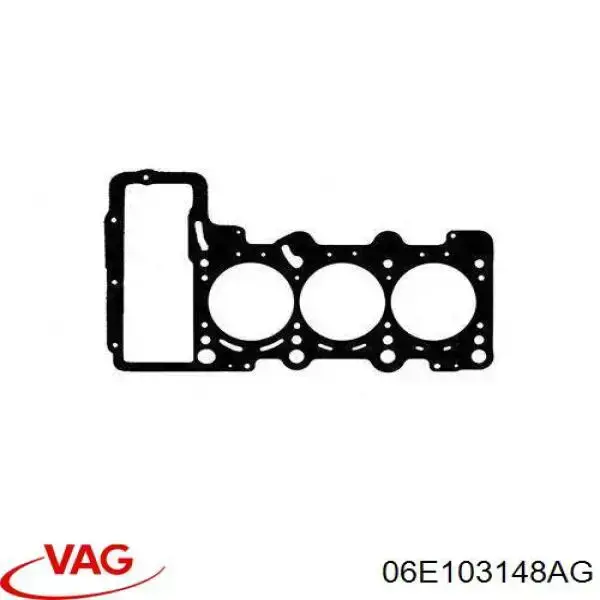 Junta de culata derecha VAG 06E103148AG precio, desde 37,26 EUR