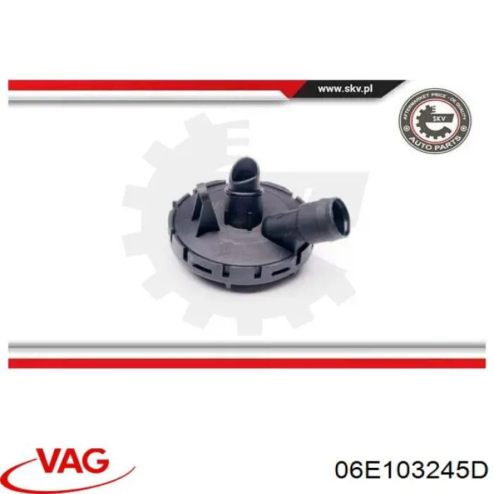 Válvula PCV 92136 Metalcaucho