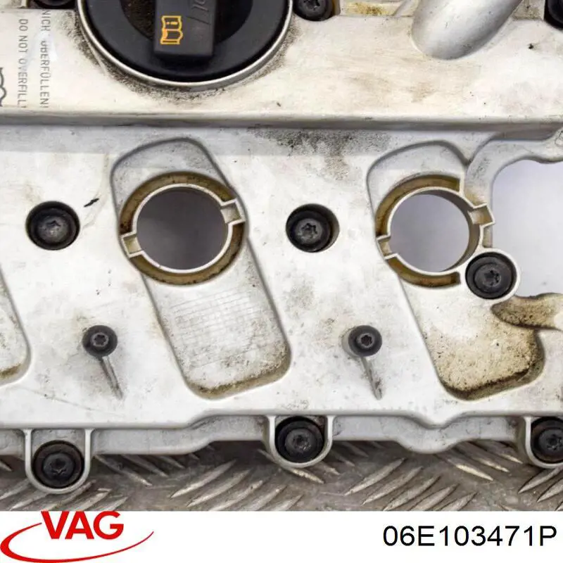 Tapa de válvulas izquierda VAG 06E103471P